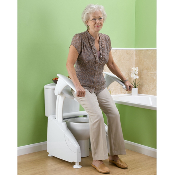 The Solo Battery Powered Toilet Lift Easy To Install.